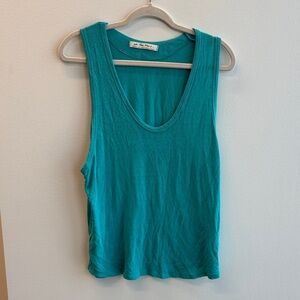 We The Free Teal Tank Top